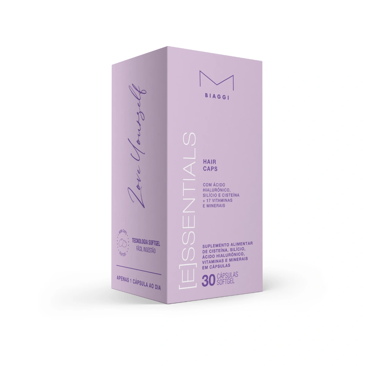 M BIAGGI DREAM HAIR CAPS FR 30 CÁPS 2 M BIAGGI DREAM HAIR CAPS FR 30 CÁPS - Imagem 2